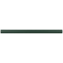 Green 0.5x8 Matte Ceramic Pencil Tile Trim (10 pack, 0.3 sq ft/case)