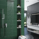 Green 2x8 Matte Ceramic Subway Deco Tile (42 pack, 4.52 sq ft/case) - Sample
