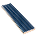 Blue 2x8 Glossy Ceramic Subway Deco Tile (38 pack, 4.09 sq ft/case) - Sample