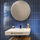 Blue 2x8 Glossy Ceramic Subway Tile (60 pack, 6.48 sq ft/case)
