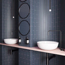 Blue 2x8 Matte Ceramic Subway Tile (60 pack, 6.48 sq ft/case)