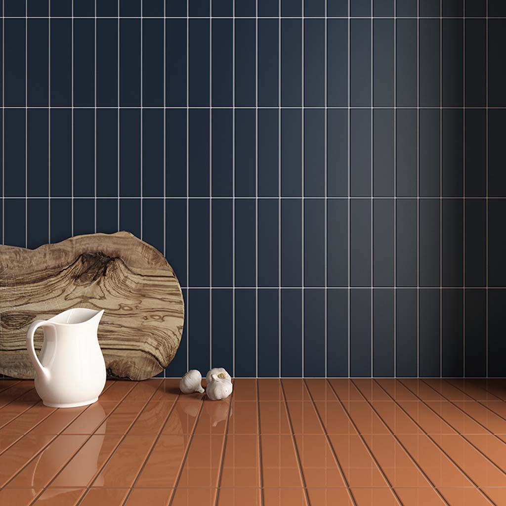 Blue 2x8 Matte Ceramic Subway Tile (60 pack, 6.48 sq ft/case), photo 5 of 8