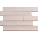 Pink 2x8 Matte Ceramic Subway Deco Tile (42 pack, 4.54 sq ft/case)