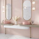 Pink 2x8 Matte Ceramic Subway Deco Tile (42 pack, 4.54 sq ft/case)