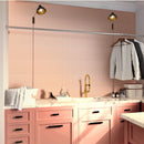 Pink 2x8 Matte Ceramic Subway Tile (50 pack, 5.4 sq ft/case) - Sample