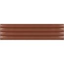 Red 2x8 Glossy Ceramic Subway Deco Tile (38 pack, 4.09 sq ft/case)