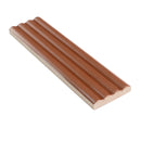 Red 2x8 Glossy Ceramic Subway Deco Tile (38 pack, 4.09 sq ft/case) - Sample