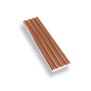 Red 2x8 Glossy Ceramic Subway Deco Tile (38 pack, 4.09 sq ft/case)