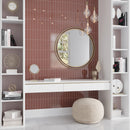Red 2x8 Glossy Ceramic Subway Tile (50 pack, 5.38 sq ft/case) - Sample