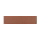 Red 2x8 Matte Ceramic Subway Tile (50 pack, 5.4 sq ft/case) - Sample