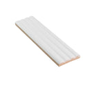 White 2x8 Matte Ceramic Subway Deco Tile (38 pack, 4.1 sq ft/case)