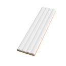 White 2x8 Matte Ceramic Subway Deco Tile (38 pack, 4.1 sq ft/case)
