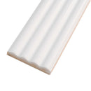 White 2x8 Matte Ceramic Subway Deco Tile (38 pack, 4.1 sq ft/case)