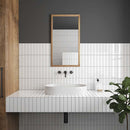 White 2x8 Glossy Ceramic Subway Tile (60 pack, 6.46 sq ft/case)