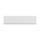 White 2x8 Matte Ceramic Subway Tile (50 pack, 5.4 sq ft/case) - Sample