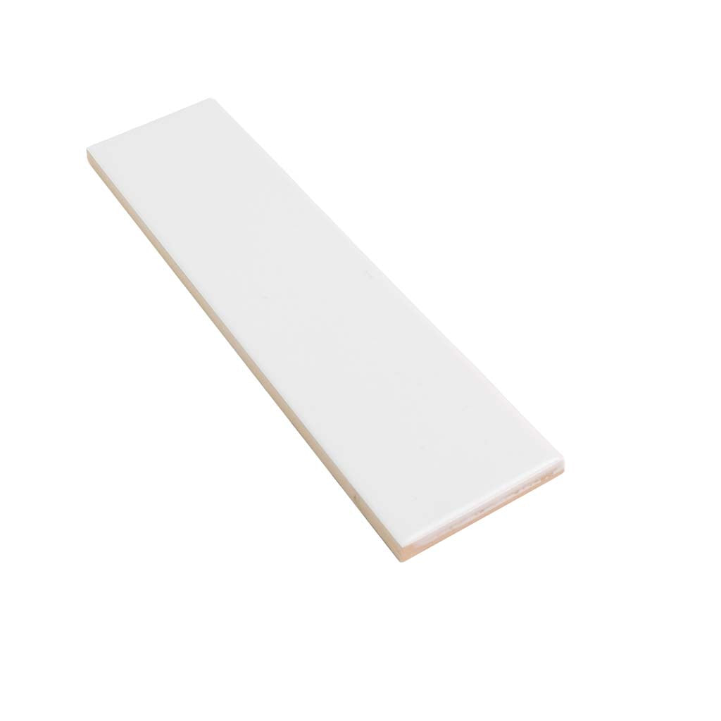 White 2x8 Matte Ceramic Subway Tile (60 pack, 6.46 sq ft/case), photo 8 of 11