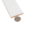 White 2x8 Matte Ceramic Subway Tile (60 pack, 6.46 sq ft/case)