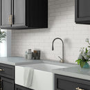 White 2x8 Matte Ceramic Subway Tile (50 pack, 5.4 sq ft/case) - Sample