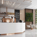 White 2x8 Matte Ceramic Subway Tile (60 pack, 6.46 sq ft/case)