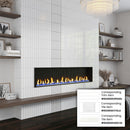White 2x8 Glossy Ceramic Subway Deco Tile (42 pack, 4.54 sq ft/case)