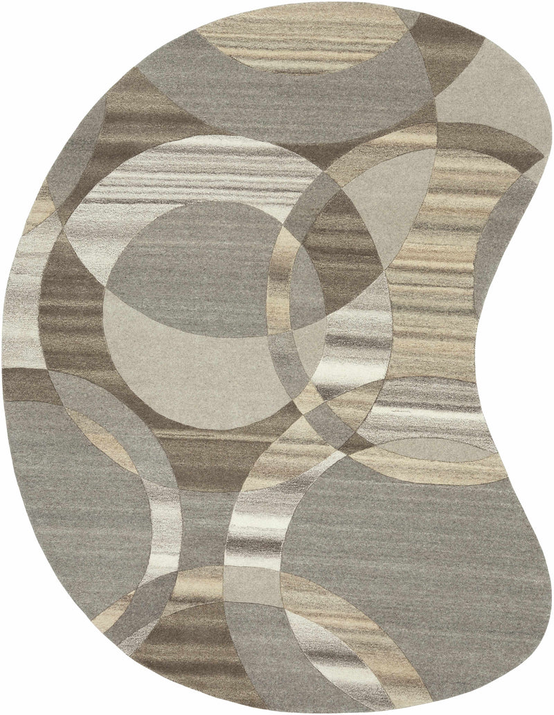 Rillton Modern Wool Rug