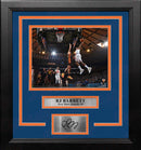 RJ Barrett Slam Dunk New York Knicks 8" x 10" Framed Basketball Photo with Engraved Autograph by Dynasty Sports & Framing