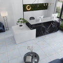Light Blue 24x24 Natural Square Porcelain Large Format Tile (4 pack, 15.27 sq ft/case)
