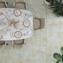 Moss Green 10x11 Natural Hexagon Porcelain Large Format Tile (17 pack, 10.06 sq ft/case) - Sample