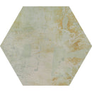 Moss Green 10x11 Natural Hexagon Porcelain Large Format Tile (17 pack, 10.06 sq ft/case)