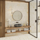 Light Beige 24x24 Natural Square Porcelain Large Format Tile (4 pack, 15.27 sq ft/case) - Sample