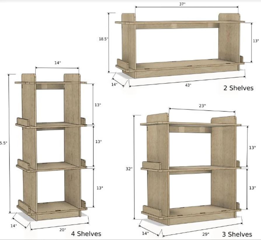 RONNY- Montessori Bookshelf, photo 15 of 15