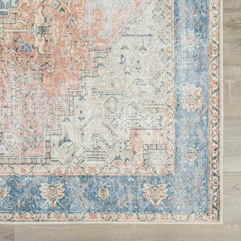 Rosman Distressed Washable Rug