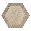Light Brown 10x10 Matte Hexagon Porcelain Tile (20 pack, 10.43 sq ft/case)