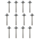 RPL8901 x12 Package Outdoor Garden Pathway Light | Low Voltage Brass Path Light [FINAL SALE]