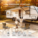 Camplux PRO 65,000 BTU RV Tankless Water Heater 2.64 GPM-White