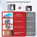 Camplux PRO 65,000 BTU RV Tankless Water Heater 2.64 GPM-White