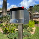 The Original Retrobox in DESIGNER GREY - Modern Mailbox