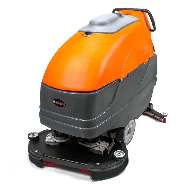 RT120 34" Self-Propelled Floor Scrubber Machine, 33-gal Tank, 75,000 sqft/h