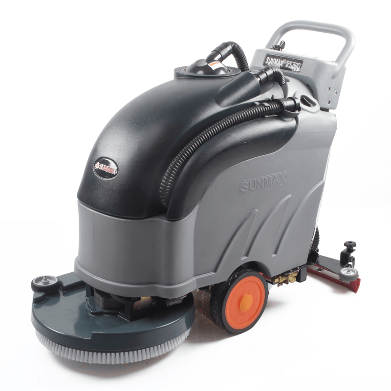 RT50D Self-Propelled Floor Scrubber – 22" Cleaning Path, 29.2V Lithium Battery, Automatic Forward/Reverse Drive with Adjustable Speed, 14.5-Gal Tank, Industrial Grade Cleaning Machine