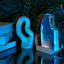 Resin Ocean Lamp,Shark and Diver resin wood lamp by EP Designlab LLC