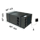 Pioneer® 10,000 BTU 115V Under-Bench RV Inverter Packaged Heat Pump Air Conditioner by Pioneer Official Store
