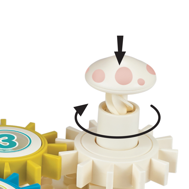 WHIRLY GEARS Construction Building Set, photo 4 of 6