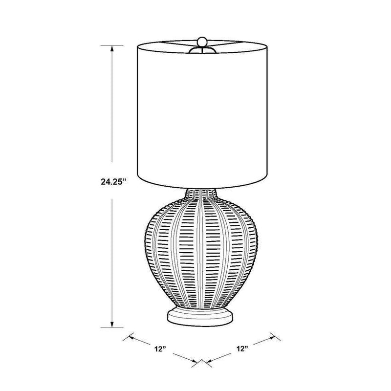 Gaflenz Traditional Green Table Lamp