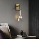 Raindrop Crystal Wall Sconce
