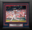 Rafael Devers in Action Boston Red Sox 8" x 10" Framed Baseball Photo by Dynasty Sports & Framing