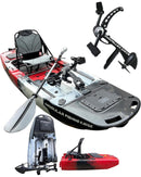 Raider 9.5ft Propeller Drive Modular Fishing Kayak by ReelYaks