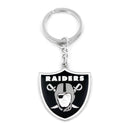 Las Vegas Raiders Metal Logo Keychain by Dynasty Sports & Framing