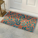 Rainforest Peach Outdoor Doormat – 18" x 30" Non-Slip, Nylon
