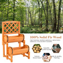 2-Tier Raised Garden Bed with Trellis and Planter Boxes by LJGDeals