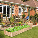 Wooden Vegetable Raised Garden Bed for Backyard Patio Balcony by LJGDeals